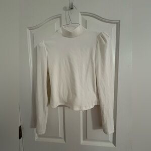 Miami Cream Long Sleeve Women's Top